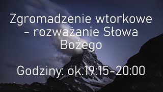 Zgromadzenie wtorkowe  rozważanie 15102024 [upl. by Hamlen716]