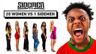 20 WOMEN VS 1 SIDEMEN SPEED EDITION [upl. by Emory]