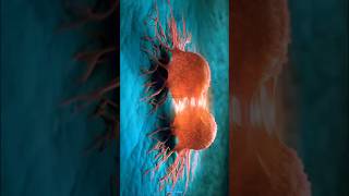 Cancer Cells vs Nanobots 👹👺shorts cancer biology science [upl. by Naryb830]