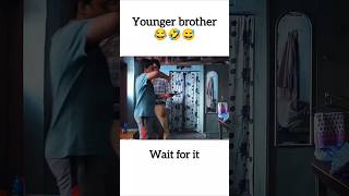 Younger Brother 😂🤣😅 I funny shortsfeed comedy gullak epicmoments ombhurbhuvaswaha shorts [upl. by Shayna]