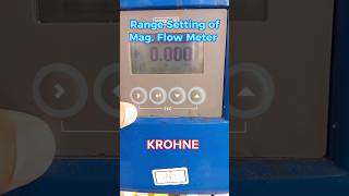 Range Setting of Magnetic Flow Meter  KROHNE OPTIFLUX400F  IFC100W CONVERTOR InstrumentAcademy [upl. by Errol928]