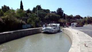 Les 7 écluses de Béziers  Canal du Midi [upl. by Gianna]