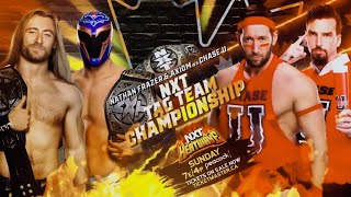 Nathan Frazer amp Axiom vs Chase U NXT Tag Titles Full Match WWE NXT HeatWave 2024 Highlights [upl. by Plerre]