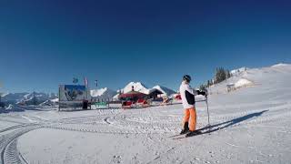 Grossarl 2018 Skiing Austria GoPro [upl. by Nnaitak779]