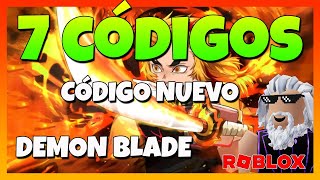 ✅NUEVO CÓDIGO✅7 CÓDIGOS de 😈DEMON BLADE 😈 Roblox 2024 😈 EMiLiOR [upl. by Ecnatsnok972]