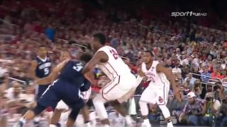 Basketball 2016  Final Four Semifinal Villanova vs Oklahoma [upl. by Einafit295]