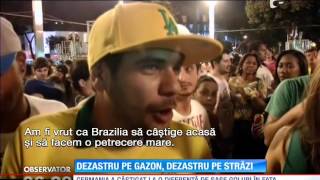 Brazilia  Germania 1  7 Dezastru pe gazon dezastru pe străzi [upl. by Lauber]