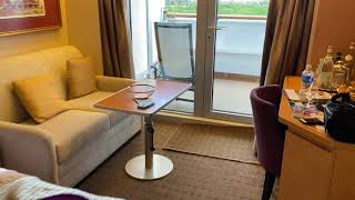 Holland America Zuiderdam Balcony Cabin Tour [upl. by Mitchell]