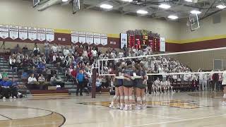 Subsection Volleyball Finals at Fergus Falls BBE suffers game 5 loss vs WCA Knights 10292024 [upl. by Byram]