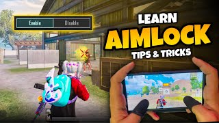 AIMLOCK TIPS amp TRICKS FOR BETTER ACCURACY BGMI TipsTricks Mew2 [upl. by Anelah]