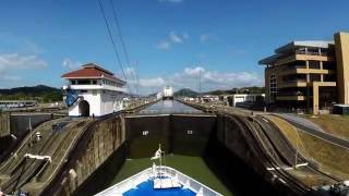 Panama Canal  Full Transit Time Lapse [upl. by Burt17]