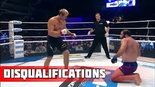 Disqualifications in MMA [upl. by Sidonia537]