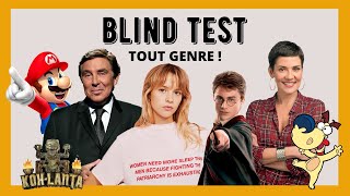 Blind Test  Tout genre et toutes générations  100 EXTRAITS [upl. by Orelia]