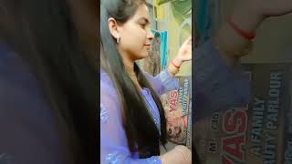 Botox hairstyle youtbeshorts ytshorts botox priyasingh2456 [upl. by Ecirahs]