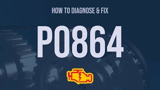 How to Diagnose and Fix P0864 Engine Code  OBD II Trouble Code Explain [upl. by Rhodes]