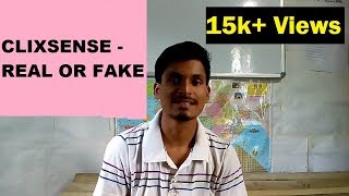 CLIXSENSE  REAL OR FAKE  EXPLAINED IN HINDI [upl. by Danie289]