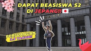 AKHIRNYA BISA DAPAT BEASISWA S2 DI JEPANG SOKA UNIVERSITY JAPAN [upl. by Atnamas24]