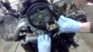 How to install timing belt on a 4g69 engine 2006 Mitsubishi Eclipse Part 2 [upl. by Lamak]