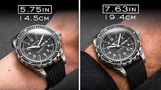 Picking Out the Right Watch for Your Wrist Watch Size vs Wrist Size [upl. by Worthy]