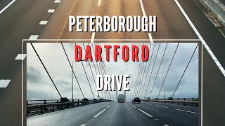 Peterborough  Dartford England Drive  A1A14M11M25  November 2023 [upl. by Irod]