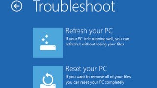 Windows 8 F8 key get advance options How to Reload Toshiba windows 8 Reset Windows 8 Password [upl. by Lantha377]