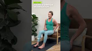 How to Modify the Figure4 Stretch for Extremely Tight Hips [upl. by Eriha]