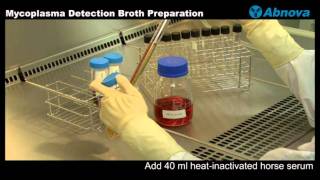 Mycoplasma Detection Broth Preparation [upl. by Nuahsar]