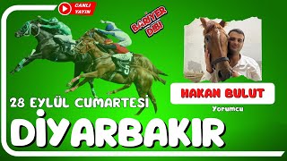 DİYARBAKIR  Canlı Yayın  Bariyer Dibi  28 Eylül 2024 Cumartesi atyarisi [upl. by Hpeosj72]