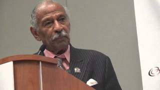 CBC Reparations Panel  Cong Conyerss Closing Remarks [upl. by Kama]