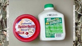 Real Versus Fake Buttermilk [upl. by Udelle926]