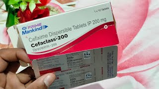 Cefixime dispersible tablet 200 mg tablet uses in Hindi Review [upl. by Elletsyrk]