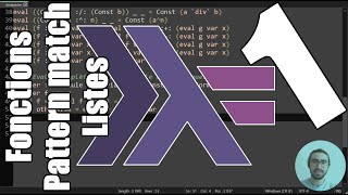 Haskell 1  Fonctions curryfication et listes [upl. by Katzir]