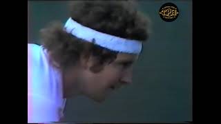 Davis Cup 1979 John Alexander Vs John McEnroe  Third Set Part 1 [upl. by Simonette133]