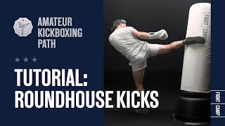 How To Do A Roundhouse Kick l Step By Step For Beginners [upl. by Nyrmak]