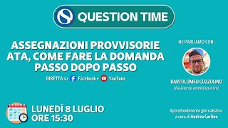 Assegnazioni provvisorie ATA come fare la domanda passo dopo passo [upl. by Nylrebma]