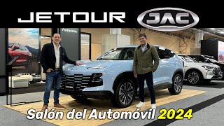 JETOUR amp JAC en el Salón del Automóvil 2024 lanzamientos novedades precios y más 4K [upl. by Chanda]