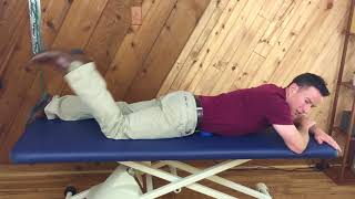 Lower back pain relief with psoas release technique [upl. by Kermy]