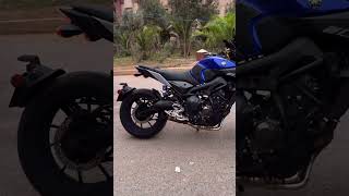 Yamaha mt09 facelift sound🔥yamaha yamahamt09sp mt09 motorcycle morroco [upl. by Notselrahc]