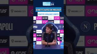 Scudetto NAPOLI un MIRACOLO Sentite cosa dice Conte 🎤 [upl. by Danni]