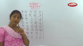 Bengali Alphabet Learning  Bornomala  Banjonborno  How to write Bengali Consonants Alphabets [upl. by Milly]