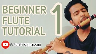 BEGINNERS FLUTE TUTORIAL 1 THE BLOWING TECHNIQUE AND HANDLING OF FLUTE [upl. by Emmerie]