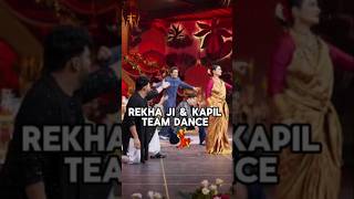 Rekha ji dance with Kapil team on thegreatindiankapilshow kapilsharma rekha bollywood tgiks [upl. by Sosthenna521]