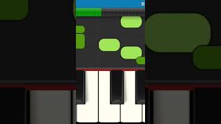 faccetta nerarallentatoslowpiano facile easy tutorial [upl. by Liagibba]