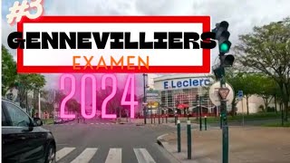 3 PARCOURS DEXAMEN DU PERMIS B 🚦🚗🚦 GENNEVILLIERS [upl. by Oinotnanauj843]