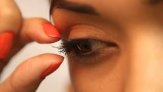 DUO Adhesive  Applying Individual Lashes [upl. by Ellertnom925]