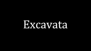 How to pronounce Excavata [upl. by Ecitsuj]