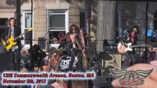 Aerosmith  1325 Comm Ave Boston 11512  Walking the dog Movin Out [upl. by Turro]