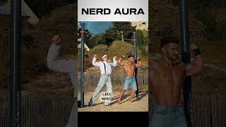 NERD AURA  he didn’t expect that  Nerd Prank anatoly prank calisthenics [upl. by Bodrogi]