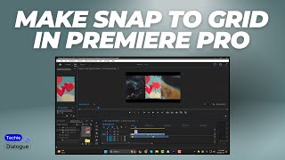 How to Make Snap to Grid in Premiere Pro [upl. by Kelula631]