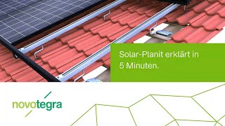 Planung einer Unterkonstruktion mit SolarPlanit in 5 Minuten DE [upl. by Jempty]